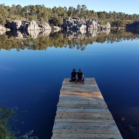 Cabana Del Lago De Arareco Hotel ครีล ภายนอก รูปภาพ