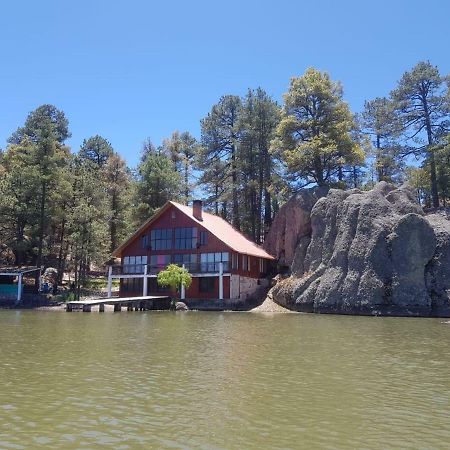 Cabana Del Lago De Arareco Hotel ครีล ภายนอก รูปภาพ